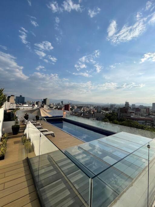 Depto Con Alberca Zona Condesa Apartment Mexico City Exterior photo